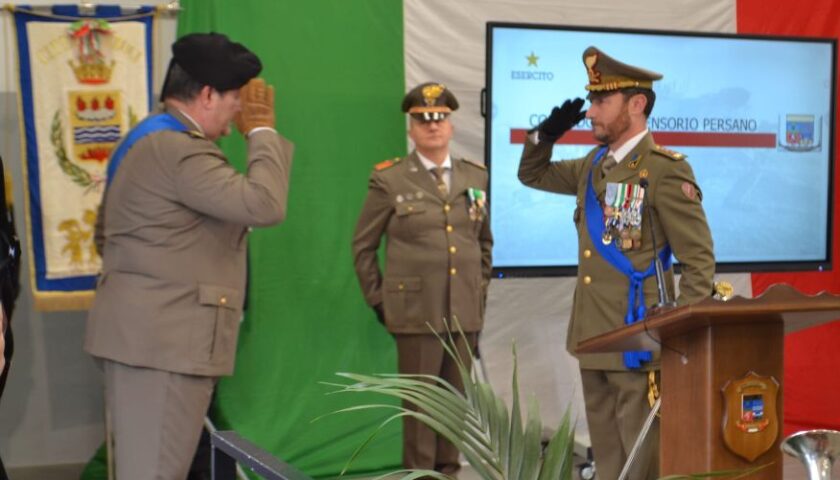 Esercito: cambio al Comando Comprensorio di Persano