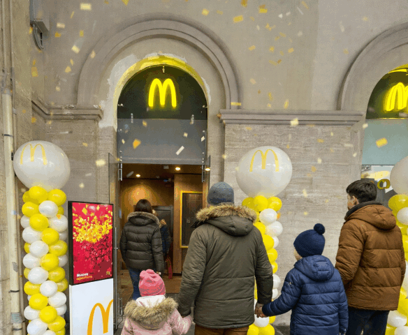 Chef Express apre nuovo McDonald’s nella stazione di Salerno