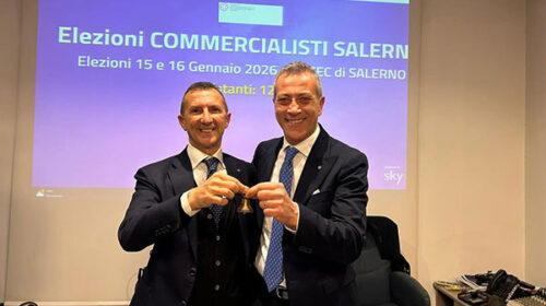 Commercialisti, rinnovati gli organi dell’Odcec Salerno: Sergio Cairone eletto nuovo Presidente