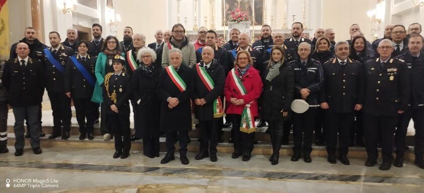 San Sebastiano: a Siano una manifestazione di unità e collaborazione tra i Comandi di Polizia Locale