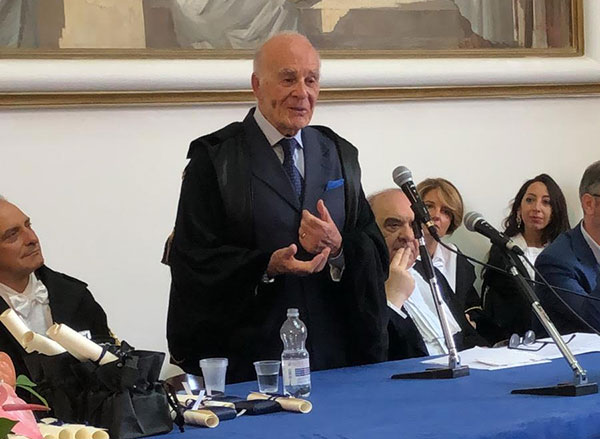 Salerno, avvocatura in lutto per la morte di Nello Guariniello