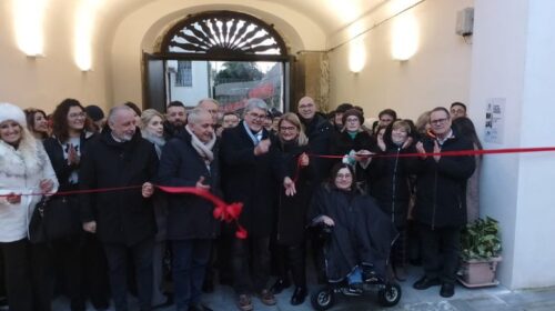  Taglio del nastro della nuova Comunità Alloggio “Casa Ruth” a Cava de’ Tirreni