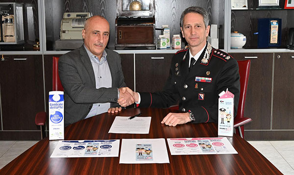 Sicurezza informatica, accordo tra Centrale del Latte e Carabinieri