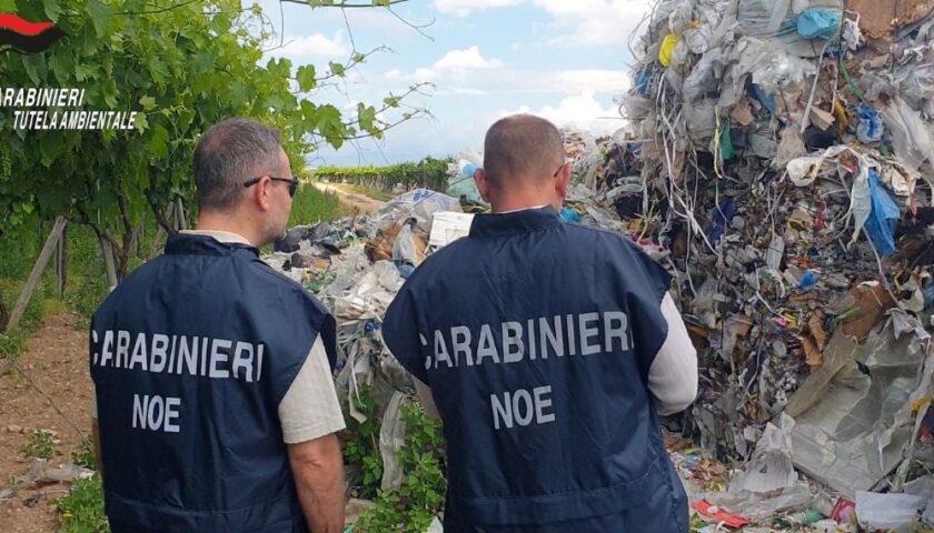 Traffico illecito di rifiuti: vasta operazione dei Carabinieri del Noe