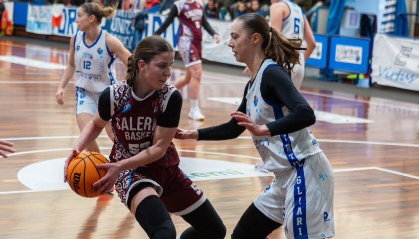 Salerno Basket ancora ko: le granatine escono sconfitte contro Cagliari