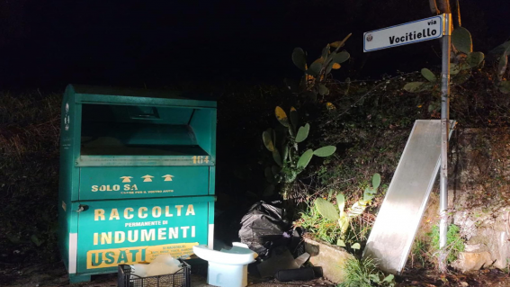 Roccadaspide, abbandono selvaggio di rifiuti: identificato un ex comandante della Polizia Locale