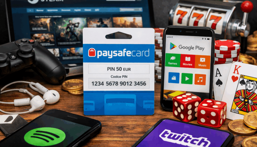 Paysafecard, i siti web più interessanti su cui utilizzarlo come metodo di pagamento