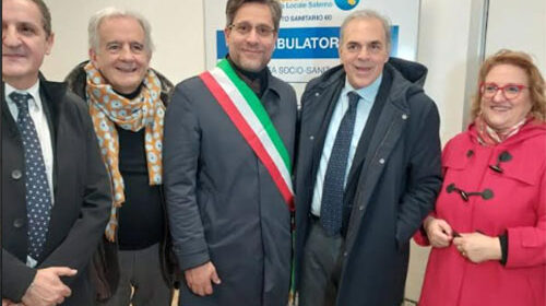 Nocera Superiore: inaugurato il nuovo Poliambulatorio del Distretto Sanitario 60 a Materdomini