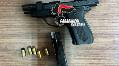 Salerno, trovato con scacciacani modificata: arrestato Salerno, trovato con scacciacani modificata: arrestato