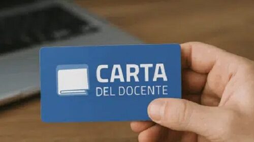 Arriva lo sblocco della carta del Docente: il budget scende a 400 euro