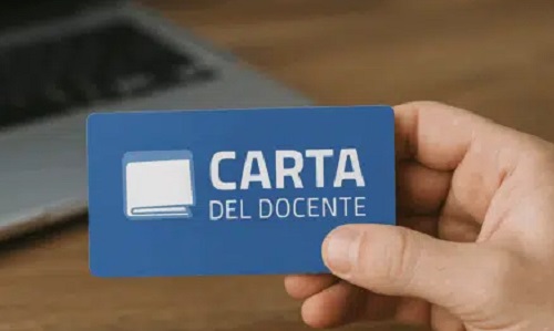 Arriva lo sblocco della carta del Docente: il budget scende a 400 euro