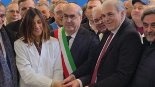 Inaugurato il pronto soccorso ad Oliveto Citra