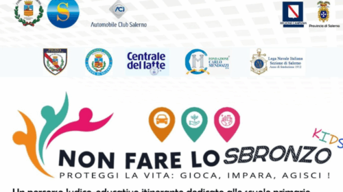 Salerno, “Non fare lo sbronzo Kids”: al via la prima edizione nelle scuole Salerno, “Non fare lo sbronzo Kids”: al via la prima edizione nelle scuole