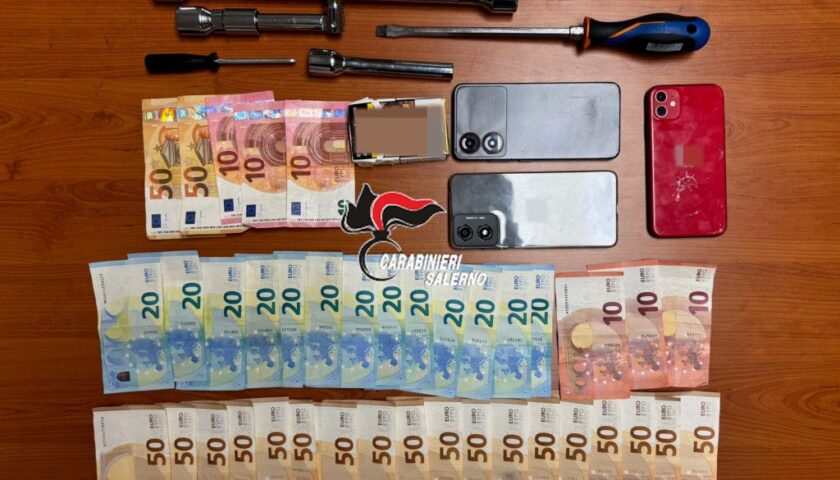 Positano, spaccio di droga e arnesi da scasso: due arresti