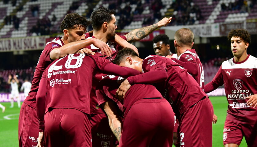 Salernitana, tris al Casarano: Catania piu vicino