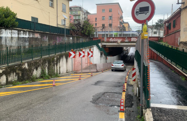 Salerno, ancora una proroga per la consegna del sottopasso di via Dalmazia