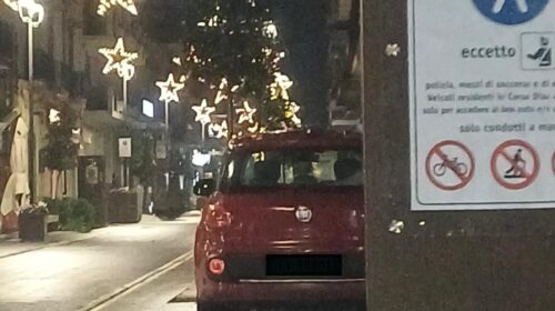 MEZZI OFF-LIMITS SUL CORSO PEDONALE RIPRESI DALLA VIDEOSORVEGLIANZA: MULTATI