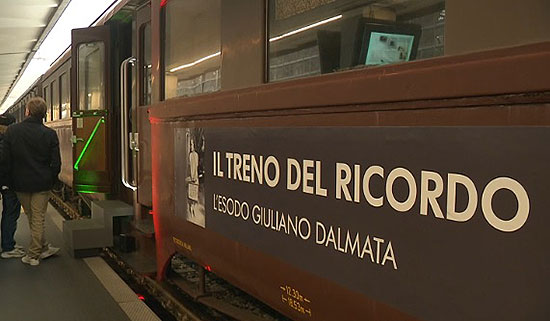 Foibe, in stazione a Salerno “il treno del ricordo”
