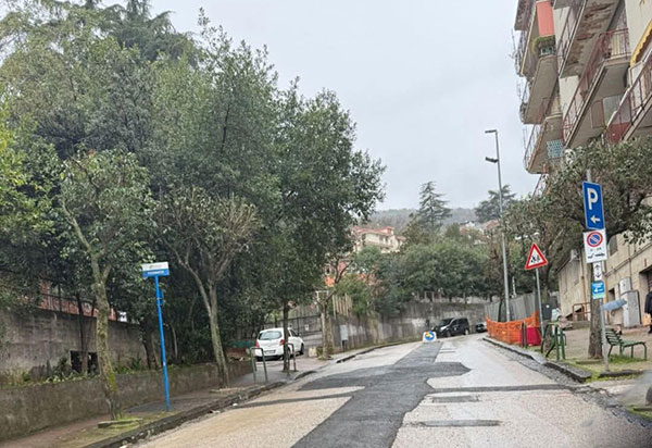 Salerno, riapre via Salvatore Calenda