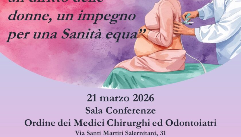 “Parto senza dolore? Deve essere un diritto”. A Salerno il confronto sulla sanità equa