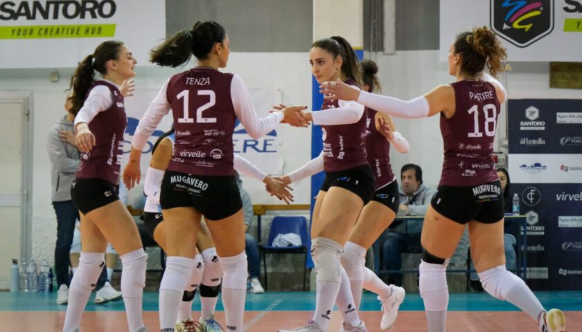Una sfida che vale la stagione: la Santoro Creative Hub fa visita all’Arabona Volley
