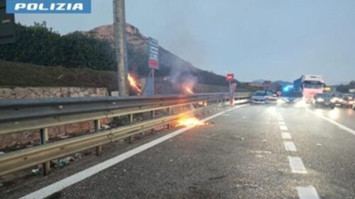 Scontri tra tifosi sull’autostrada del Mediterraneo nel Vallo di Diano