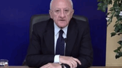 Sicurezza a Salerno, De Luca: basta con lo sbracamento