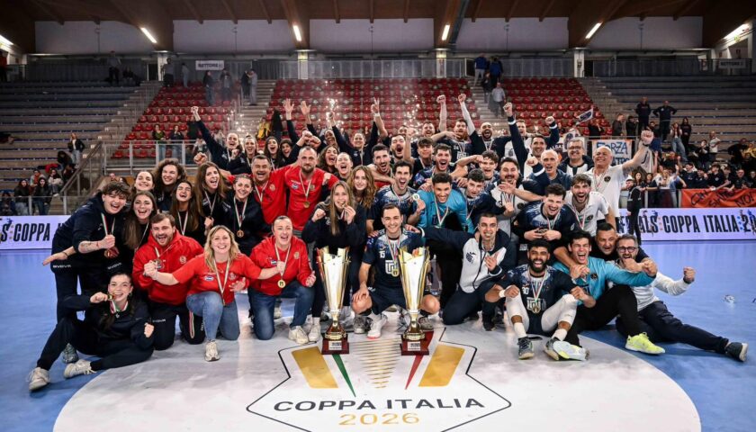 La Jomi Salerno nella storia: settima Coppa Italia e record nazionale