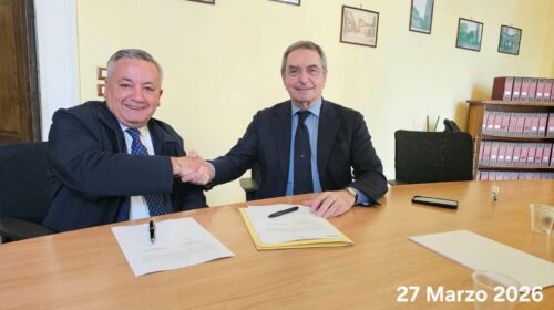Romano/Annunziata, siglata la rescissione: Ciullo (FI): “Ora collaborazione e risultati per completare lo stadio”