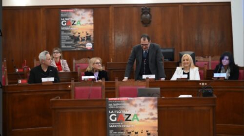 Gaza non può essere dimenticata”: a Nocera Inferiore il racconto dal mare del senatore Marco Croatti