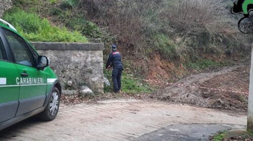 Bosco Sicuro, la Forestale sequestra ad Acerno 2 piste in terra battuta “fuorilegge”