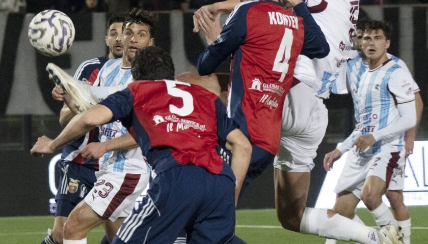 La Casertana si prende il derby, la Salernitana scivola al quarto posto
