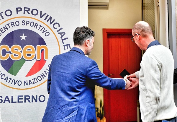Salerno, inaugurata la sede del Csen