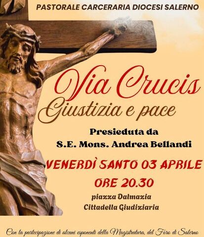 Via Crucis “Giustizia e pace”, Venerdì Santo in Piazza Dalmazia – Cittadella Giudiziaria