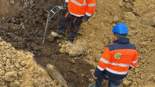 Eboli, nuovo allarme bomba: rinvenuto ordigno bellico durante i lavori per l’Alta Velocità Eboli, nuovo allarme bomba: rinvenuto ordigno bellico durante i lavori per l’Alta Velocità