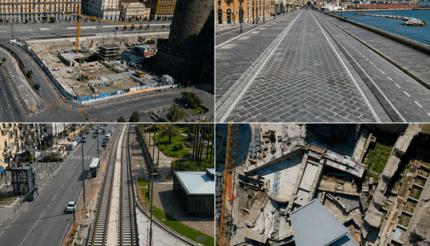 Napoli cambia volto: nuovo lungomare e Tram del Mare