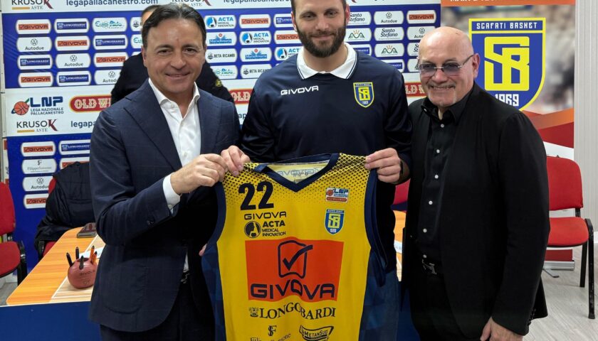 Colpo Givova Scafati, ingaggiato Stefano Gentile
