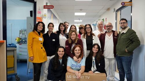 Salerno, Fondazione Giona: Donazione al reparto “Chirurgia Pediatrica” del Ruggi