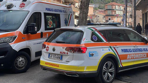 Incidente stradale, feriti mamma e figlia di 3 anni