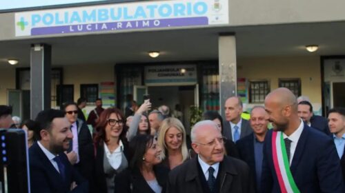 A Montecorvino Pugliano inaugurata la Casa della Comunità “Lucia Raimo”