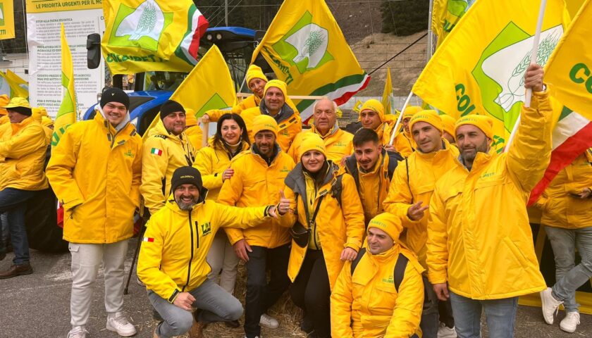 Coldiretti in difesa del Made in Italy: lunedì 500 agricoltori campani al Brennero per cambiare il codice doganale
