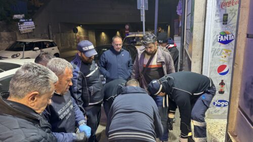 Blitz della Polizia Municipale e di Salerno Pulita contro i predoni dei rifiuti dei carrellati