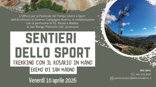 San Mango Piemonte, “Sentieri dello sport – Trekking con il Rosario in mano”