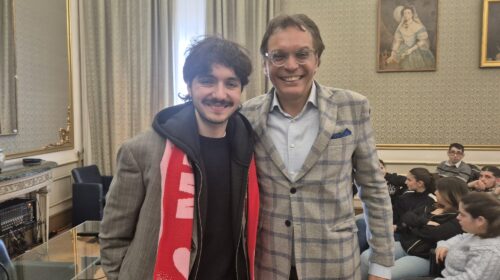 Incontro in Provincia con il cantautore di Siano Antonio Mazzariello