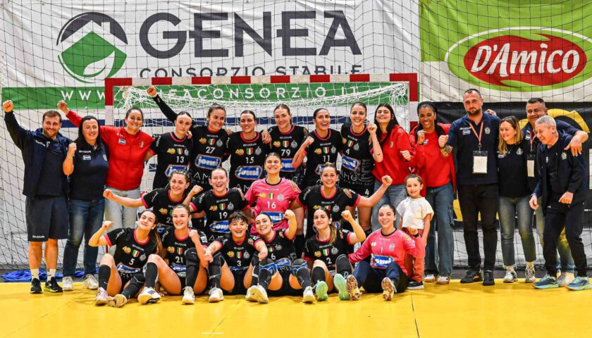 La Jomi Salerno stacca il pass: 28-18 a Casalgrande e semifinale playoff conquistata