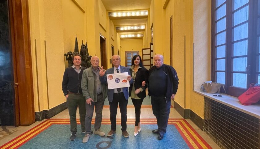 Salerno, candidatura Zambrano: depositate 3 liste