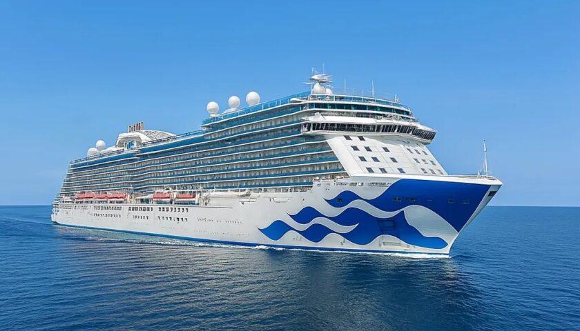 Salerno , la Enchanted Princess inaugura domani il nuovo Molo Manfredi