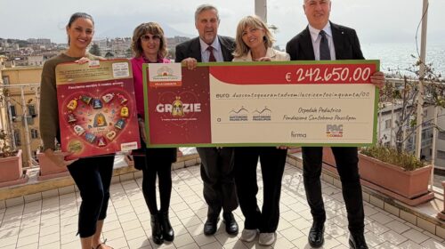 Campania, Conad raccoglie 242.650 euro per il Santobono