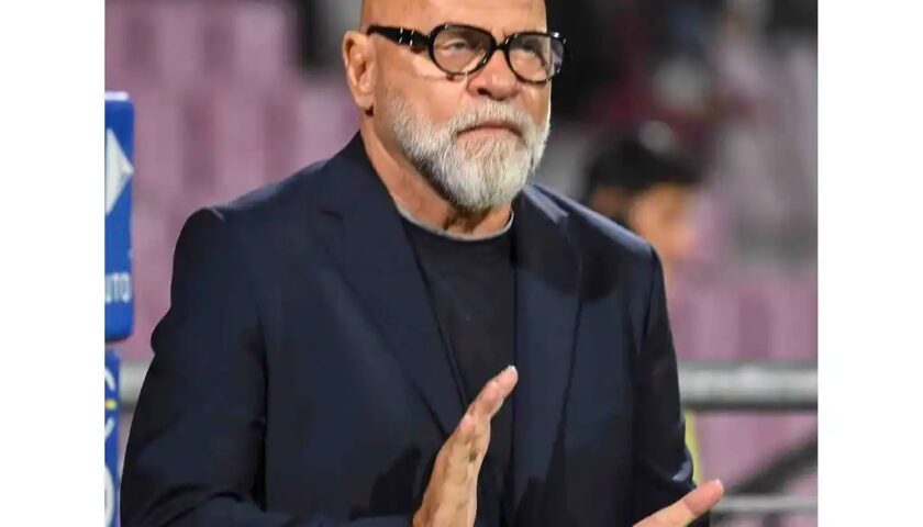 Salernitana, Cosmi: “La vittoria con il Picerno vale tanto perché ritrovo la squadra di febbraio”