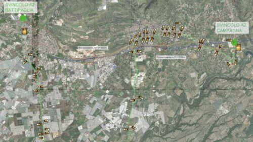 Disinnesco bombe a Eboli, domenica autostrada chiusa